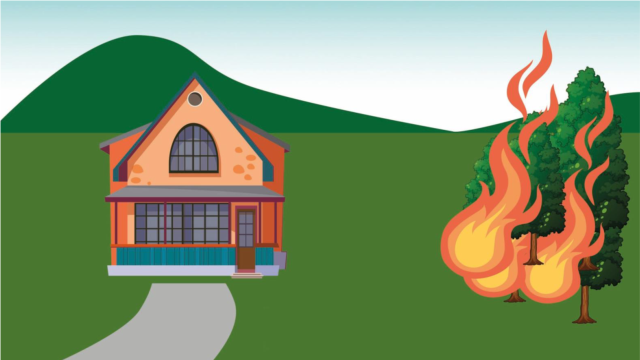 Come proteggere le abitazioni dal rischio di incendio di vegetazione